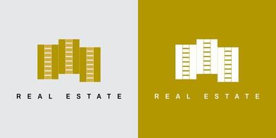Logo-Vorlage für den Immobilienbau vektor