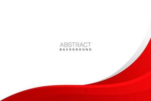 abstrakt röd vågig företag stil bakgrund. vektor illustration