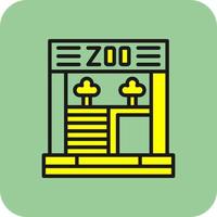 Zoo-Vektor-Icon-Design vektor