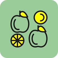 Vektor-Icon-Design für gesunde Ernährung vektor