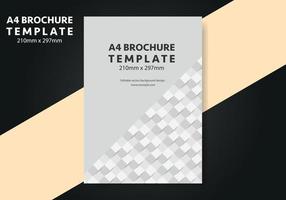 a4 Broschüre Hintergrund Design Vorlage Vektor, Flyer Vorlage zum Geschäft Hintergrund Layout im a4 Größe vektor
