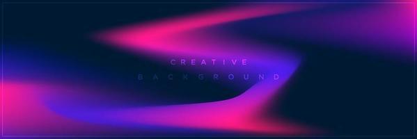 modern abstrakt Blau lila Gradient Banner Hintergrund Design vektor