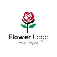 Schönheit Blumen Logo Vektor Vorlage