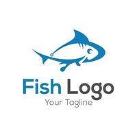 Fisch-Logo-Design-Vektor-Vorlage vektor