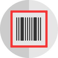 Barcode-Vektor-Icon-Design vektor