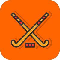 Hockey-Vektor-Icon-Design vektor