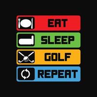 Golf T-Shirt Design vektor