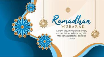 islamisch Stil Ramadan und eid dekorativ Banner Vektor