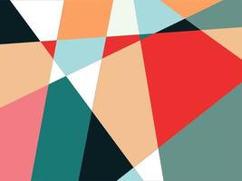 abstrakt geometirc bakgrund i olika Färg. lämplig för tapet, affisch, kort, baner, etc vektor