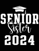 senior syster 2024. vektor
