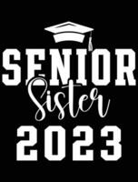 senior syster 2023. vektor