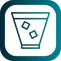 Glas-Whisky-Vektor-Icon-Design vektor