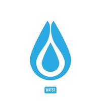 Wasser Symbol Logo Vektor