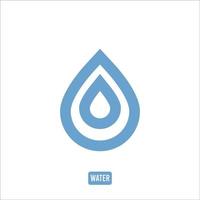 Wasser Symbol Logo Vektor