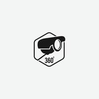 360 Nocken Symbol Vektor