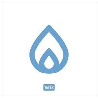 Wasser Symbol Logo Vektor