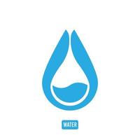 Wasser Symbol Logo Vektor