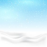 Winter Schnee Hintergrund vektor