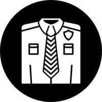 Polizei Uniform Vektor Symbol