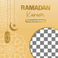 redigerbar ramadan försäljning affisch mall. med mandala, måne, stjärna och lykta ornament. design för social media och webb. vektor illustration