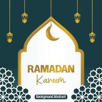 redigerbar ramadan försäljning affisch mall. med mandala, måne och lykta ornament. design för social media och webb. vektor illustration