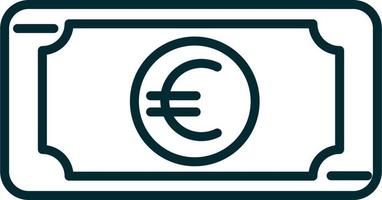 Euro-Vektor-Symbol vektor