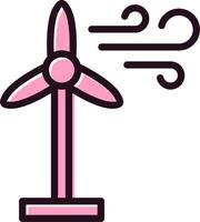 Wind Energie Vektor Symbol