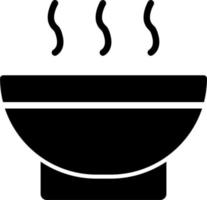 Suppe Schüssel Vektor Symbol