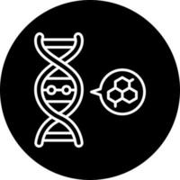 DNA-Vektor-Symbol vektor