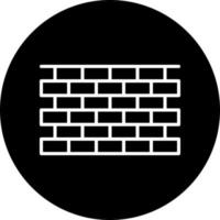 Brickwall-Vektorsymbol vektor