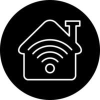 Smart-Home-Vektorsymbol vektor