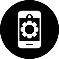 mobil app vektor ikon