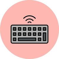 tangentbord vektor ikon