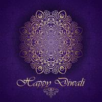 Dekorativer Hintergrund für Diwali vektor