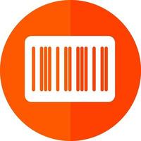 Barcode-Vektor-Icon-Design vektor