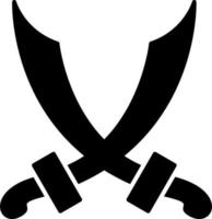 Schwert-Vektor-Symbol vektor