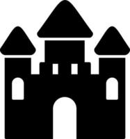 Schloss-Vektor-Symbol vektor