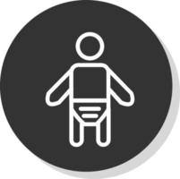 Baby-Vektor-Icon-Design vektor