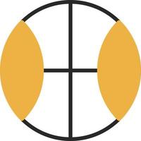 Basketball-Vektor-Icon-Design vektor