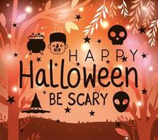 Happy Halloween Party Design vektor