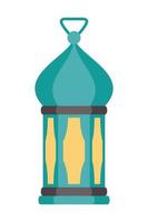 islamic lykta illustration. symboler av ramadan mubarak, hängande guld lyktor, arabicum lampor, lyktor måne, lykta element, stjärna, konst, vektor och illustration