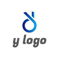 y modern Logo Design Vektor