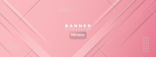 Hintergrund Banner. voll von Farbe. elegant Pastell- Rosa Gradation eps 10 vektor