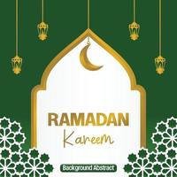 editierbar Ramadan Verkauf Poster Vorlage. mit mandala, Mond und Laterne Ornamente. Design zum Sozial Medien und Netz. Vektor Illustration