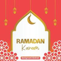 redigerbar ramadan försäljning affisch mall. med mandala, måne och lykta ornament. design för social media och webb. vektor illustration