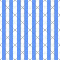 sömlös fyrkant mönster. de vertikal blå bar har vänster och rätt diagonal blå cirkel prickar. vit bakgrund. vektor