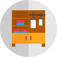 Schrank-Vektor-Icon-Design vektor