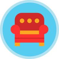 Sofa-Vektor-Icon-Design vektor