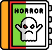 Horror-Vektor-Icon-Design vektor