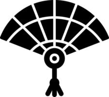 Chinesisch Ventilator Vektor Symbol